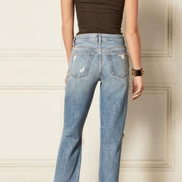 Boyish Billy in Angel Heart Tapered Destroyed Jeans High Rise Skinny - Picture 4 of 5